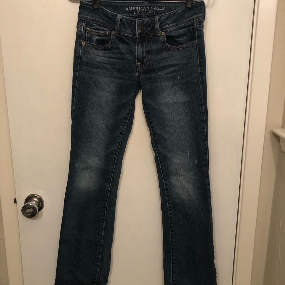 American Eagle 4 short boot cut jeans